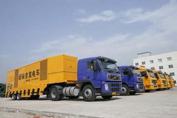 信阳发电车租赁-发电机组散热器铜质与铝质哪个散热好？